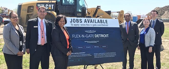 Flex-N-Gate investment attests to strong manufacturing in Detroit