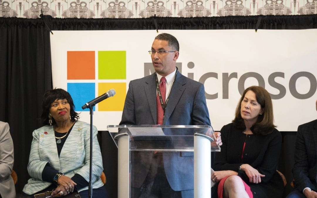 DEGC and partners welcome Microsoft to Detroit