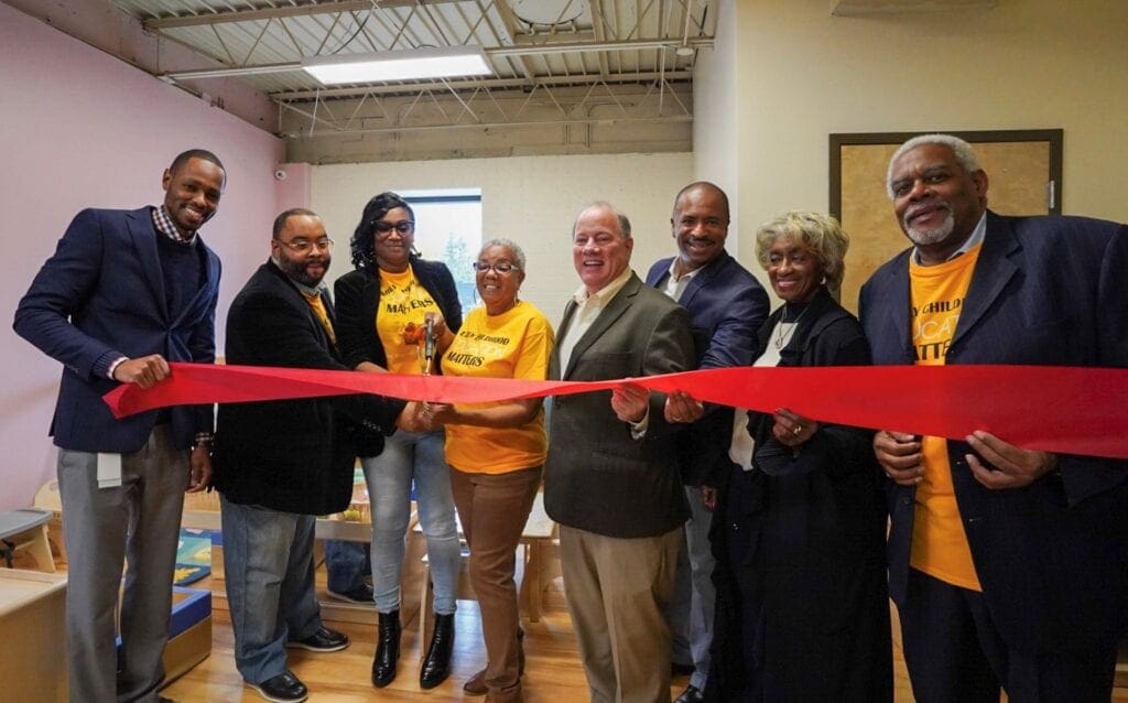 Grand opening of Motor City Match recipient Blessed Beginning Learning Center