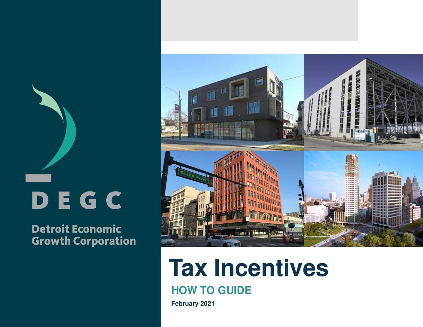 The cover of the DEGC Tax Incentives How-To Guide