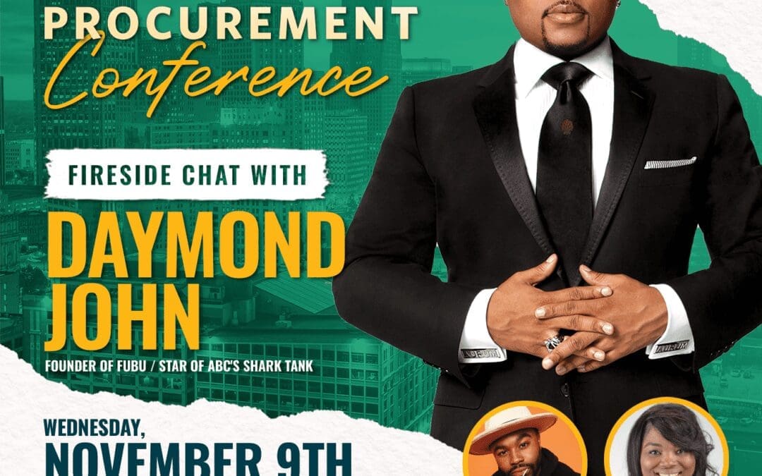 Daymond John, co-star of Shark Tank, will headline event equipping Detroit small businesses with tools for national expansion