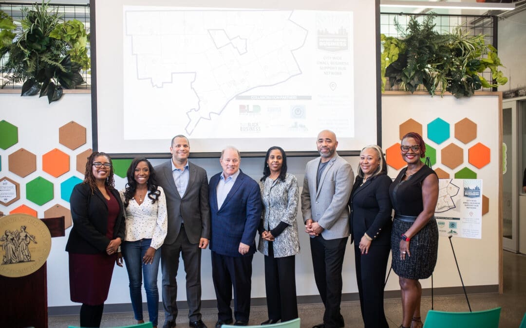 Mayor Duggan, Detroit Means Business announce $3.4 million grant to establish 25 Small Business Support Hubs