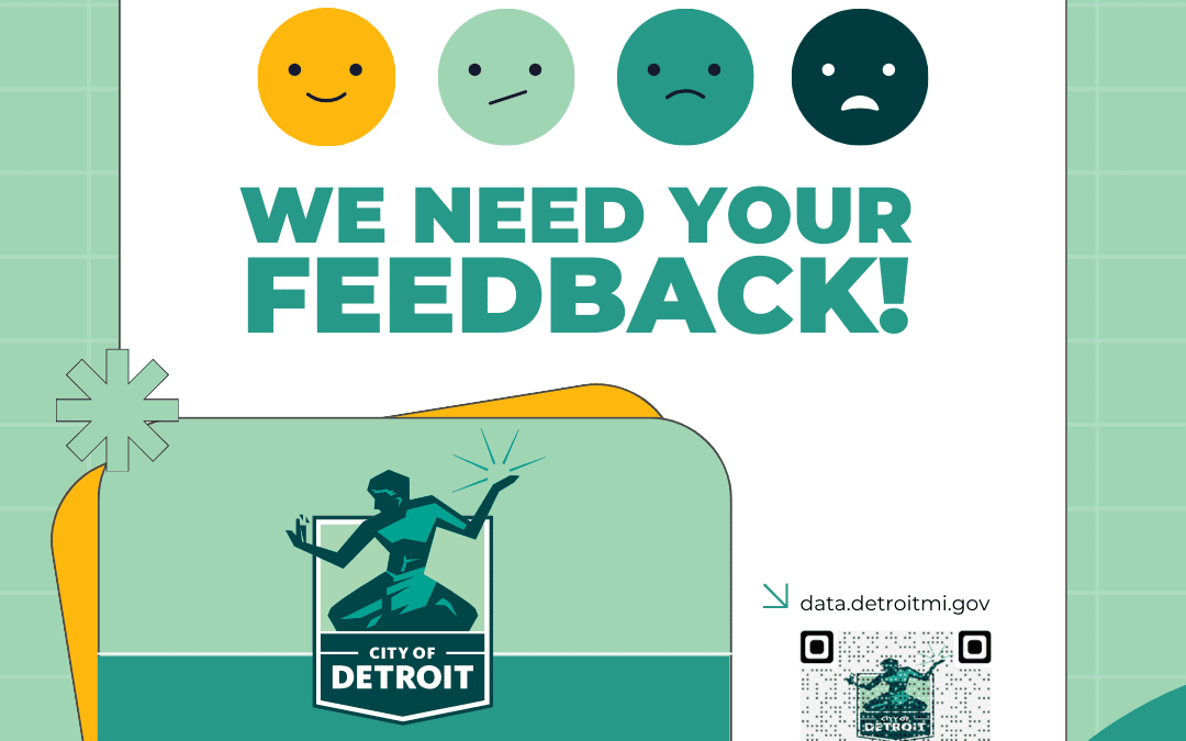 Detroit open data team seeks your input on the City’s Open Data Portal